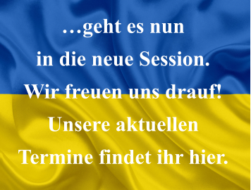 …geht es nun in die neue Session. Wir freuen uns drauf! Unsere aktuellen Termine findet ihr hier.