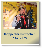 Hoppeditz Erwachen Nov. 2025